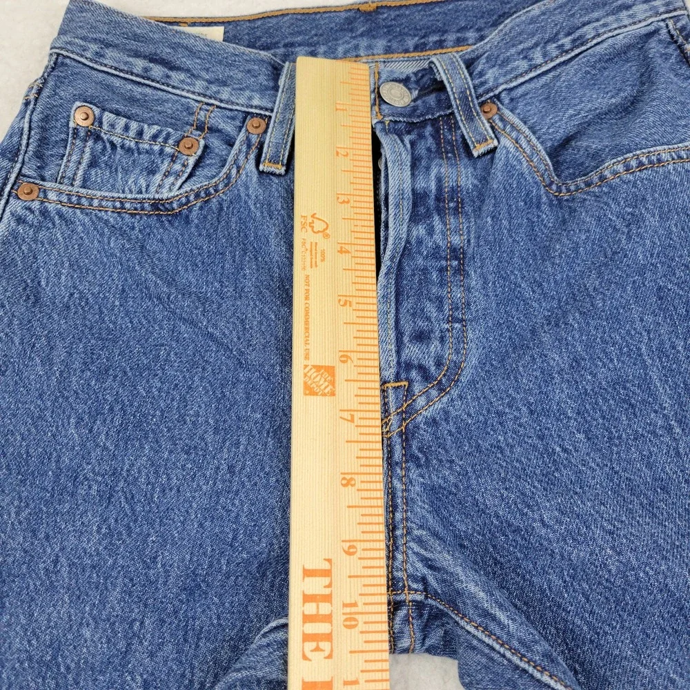 Levis BIG E 501XX S Jeans Mens 24 x 30 Skinny Leg Blue‎ Cotton Denim Pants